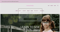 Desktop Screenshot of frocksandfrolics.com